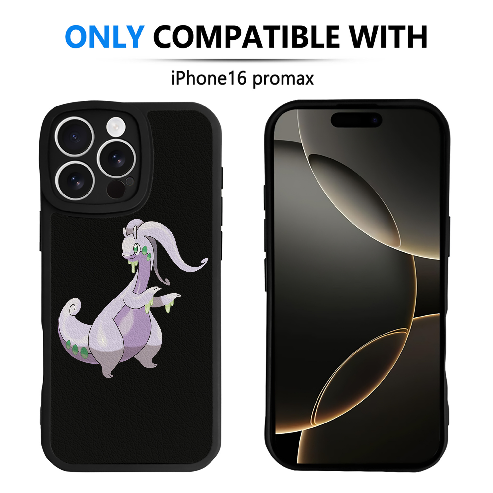 （画像用） ポケットモンスター Pokémon 【iPhone 16シリーズ対応】シリコンスマホケース（レザー調） 材質：シリコン